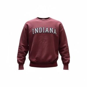 Champion Indiana Reverse Weave Sweatshirt Maroon Mens XL Crewneck Vintage 90s